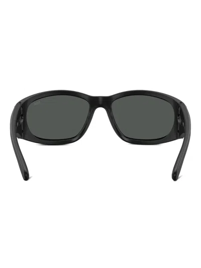 Diesel Rectangle-frame Sunglasses In Black