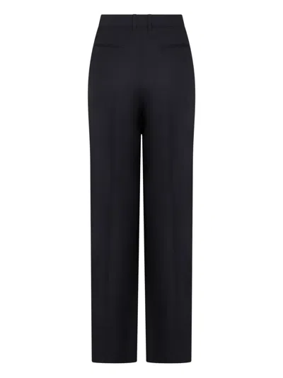 Pt Torino Pleat-detail Trousers In Black