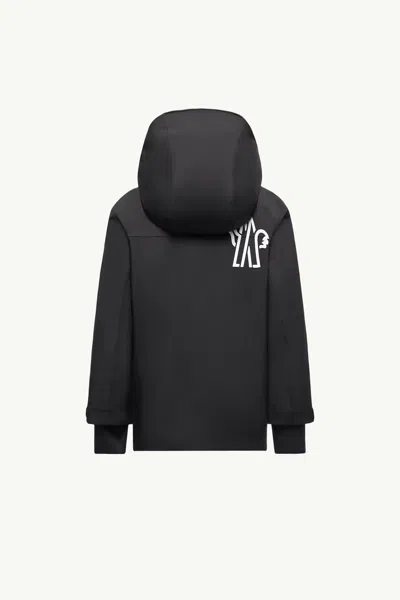 Moncler Moriond Hooded Ski Jacket In Black
