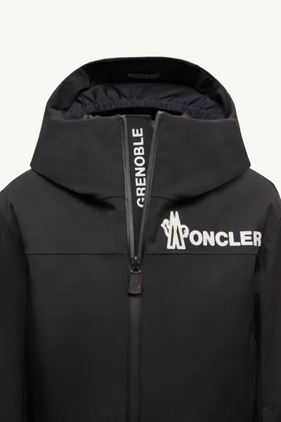 Moncler Moriond Hooded Ski Jacket In Black