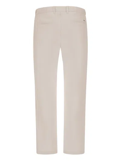 Herno Pleat-detailing Trousers In Neutral