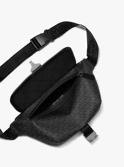 Michael Kors Hudson Bum Bag In Black