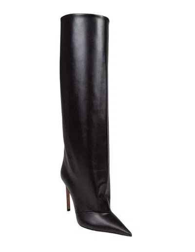 Dolce & Gabbana Leather Boot In Black