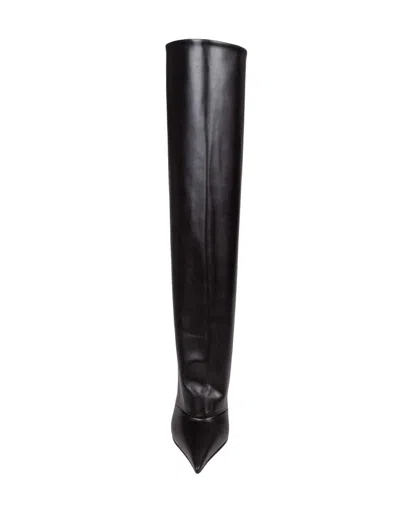 Dolce & Gabbana Leather Boot In Black