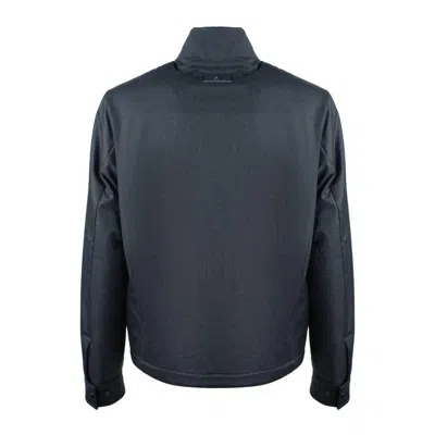 Paul & Shark Blue Silk-blend Virgin Wool Jacket In Blue