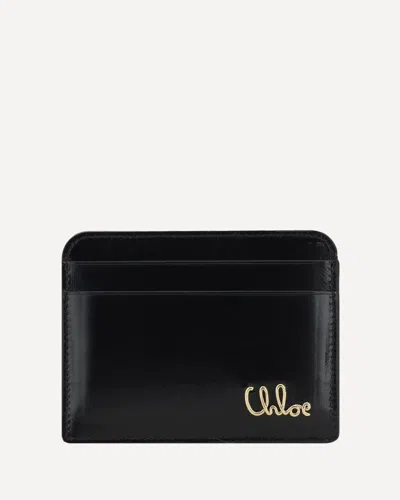 Chloé Chloe Iconic Black Card Holder