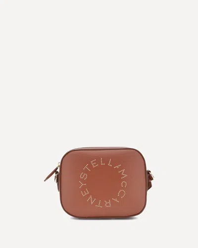 Stella Mccartney Women Faux Leather Shoulder Bag In Brown