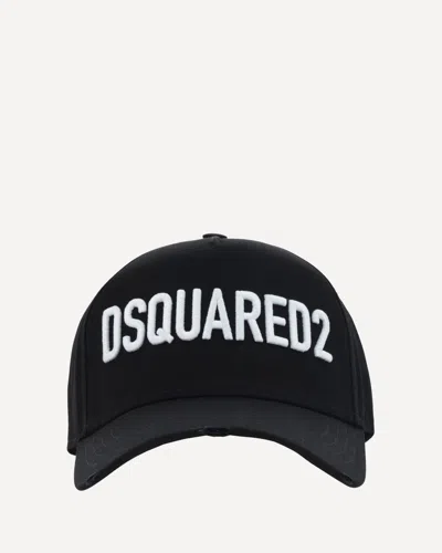 Dsquared2 Contemporary Black And White Baseball Cap