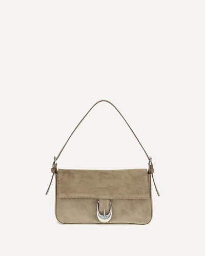 Staud Harlow Shoulder Bag In Nude