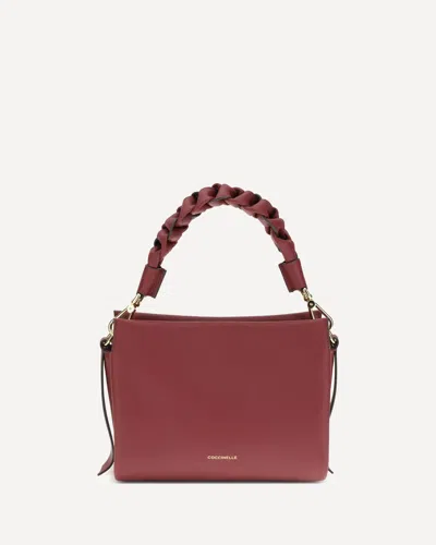 Coccinelle Boheme Handbag In Burgundy