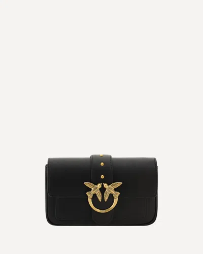 Pinko Love One Classic Crossbody Bag In Black