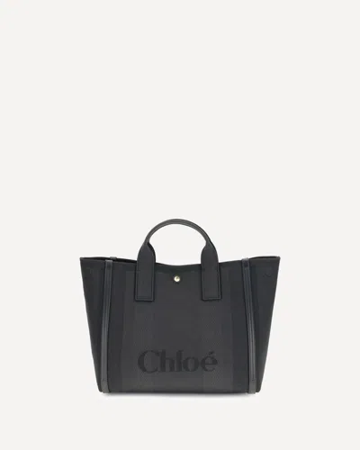 Chloé Carry Tote Bag In Black