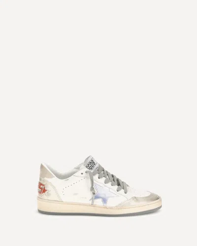 Golden Goose Ball Star Sneakers In White
