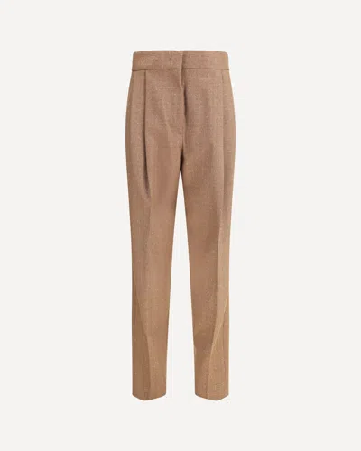 Fabiana Filippi Prince De Galles Pants In Brown