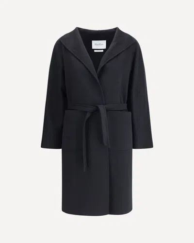 Max Mara Lilia Coat In Black