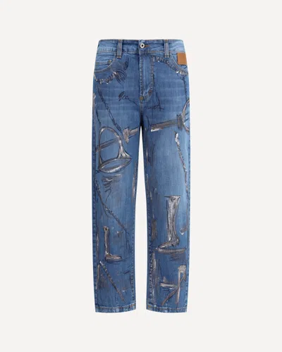 Ella Carota Jeans In Blue