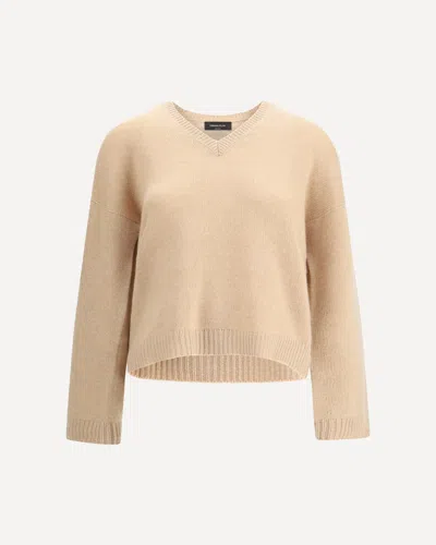 Fabiana Filippi Cashmere Sweater In Sand
