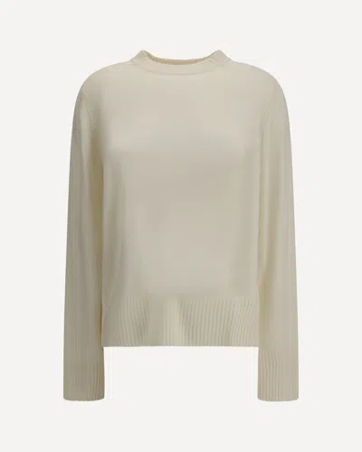 Loulou De Saison Baltra Cashmeresweater In White