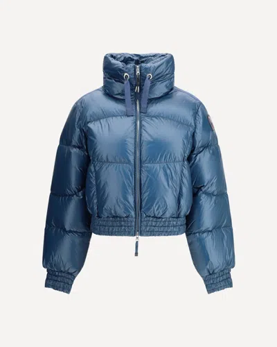 Parajumpers Blue Polyamide Jackets And Coat In Blue
