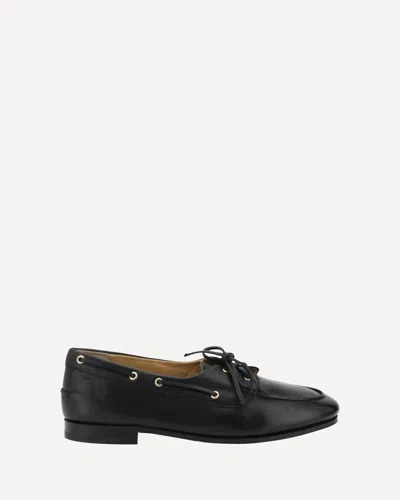 Bally Plume Derby In Leather Wide Foot Morphology