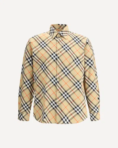 Burberry Roan Check Cotton Flannel Shirt