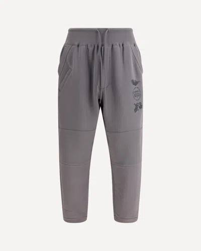 Y-3 Side Graphic Sweatpants In Gray