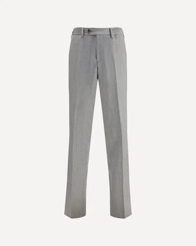 Lardini Elasticated-waist Trousers In Gray
