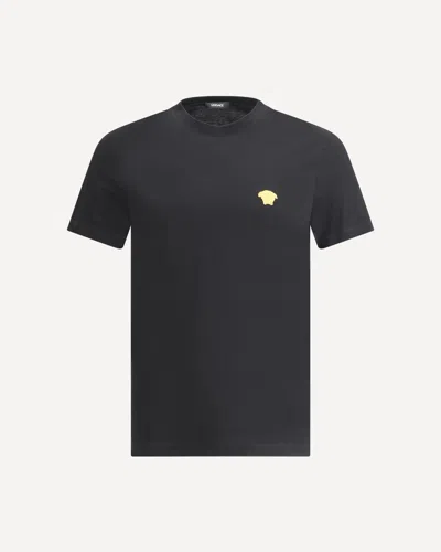 Versace Black Cotton T-shirt