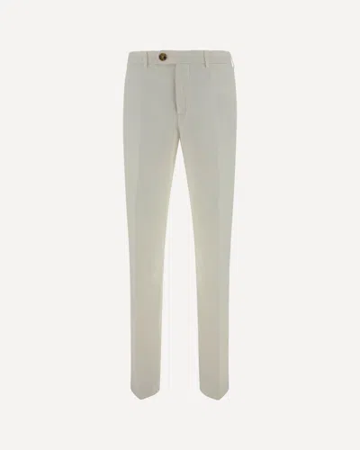 Brunello Cucinelli White Chino Pants