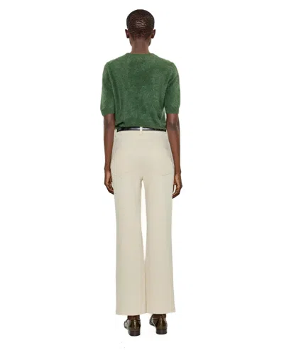 Arch4 Toulon Brushed Organic Cashmere Sweater In Green