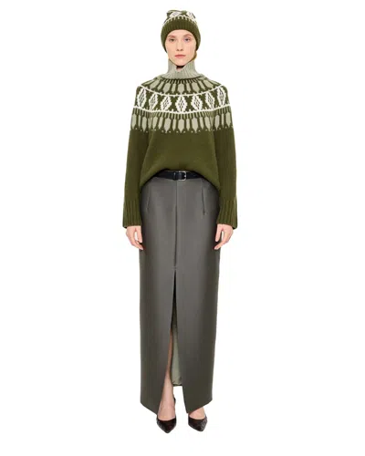 Arch4 Whistler Sweater In Green