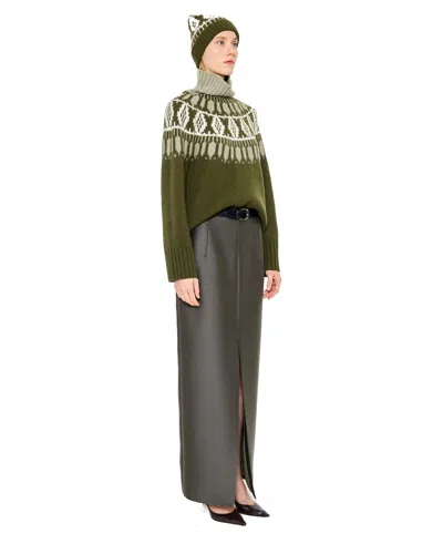 Arch4 Whistler Sweater In Green