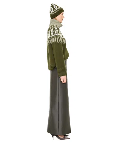 Arch4 Whistler Sweater In Green