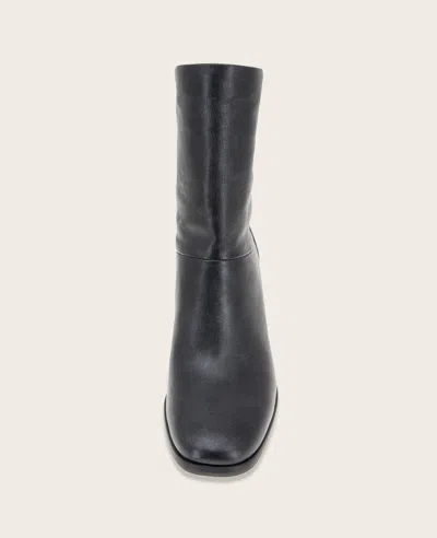 Gentle Souls - Sarnac Metallic Side Zip Boot In Black