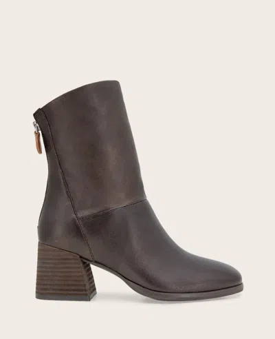 Gentle Souls - Sarnac Metallic Side Zip Boot In Brown