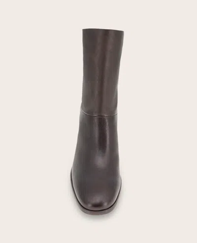 Gentle Souls - Sarnac Metallic Side Zip Boot In Brown