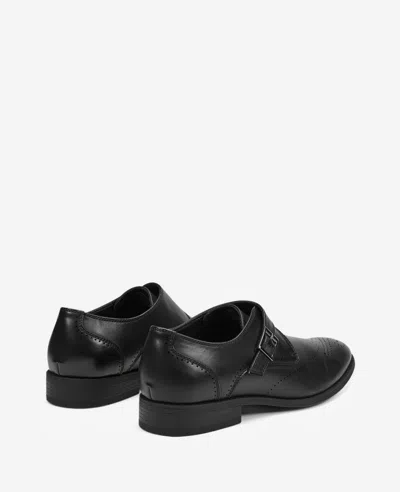 Reaction Kenneth Cole Reaction - Cheer Brogue Single Monk Strap In Black