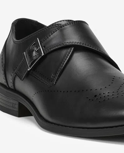 Reaction Kenneth Cole Reaction - Cheer Brogue Single Monk Strap In Black