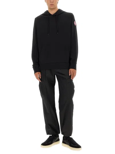 Canada Goose "huron" Sweatshirt In Black
