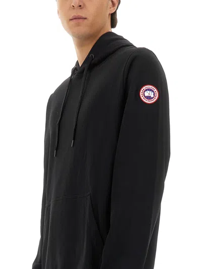 Canada Goose "huron" Sweatshirt In Black