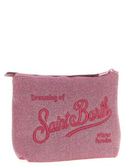 Mc2 Saint Barth Aline Clutch Pink In Pink