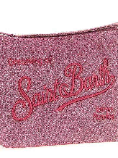 Mc2 Saint Barth Aline Clutch Pink In Pink