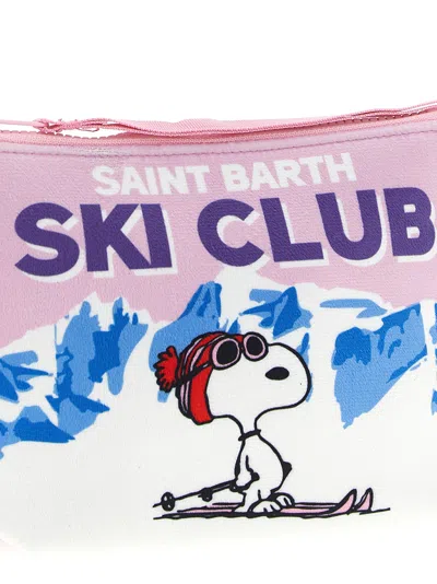 Mc2 Saint Barth Aline Clutch Pink In Pink