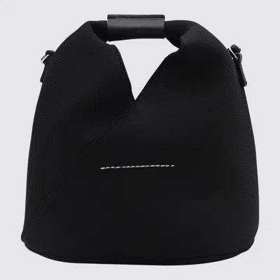 Mm6 Maison Margiela Black Japanese Classic Satchel In Black