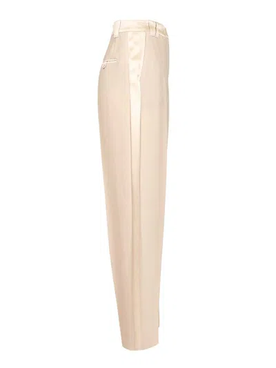 Stella Maxwell X Marella Barrel Trousers Beige In Neutral