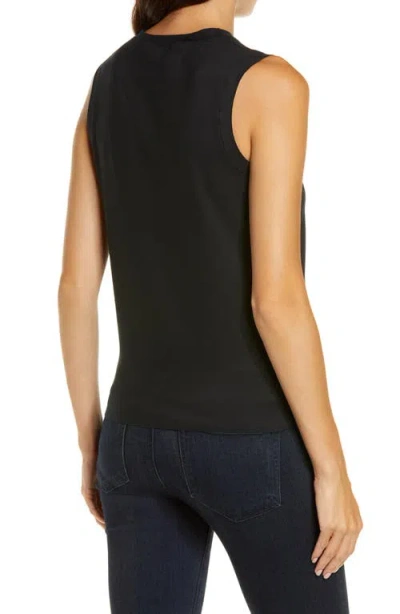 Commando Essential Muscle Tee In Black