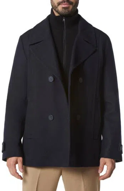 Marc New York Danton Water Resistant Peacoat In Blue