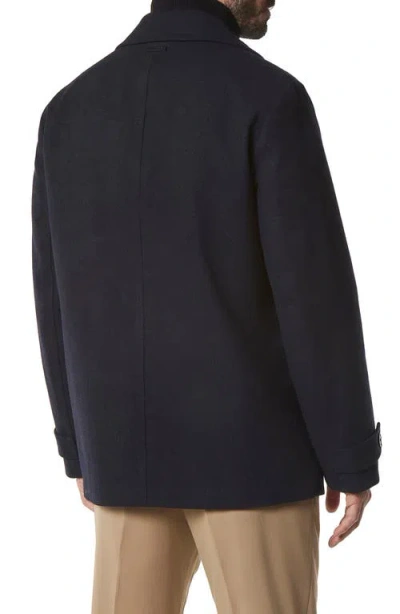 Marc New York Danton Water Resistant Peacoat In Blue