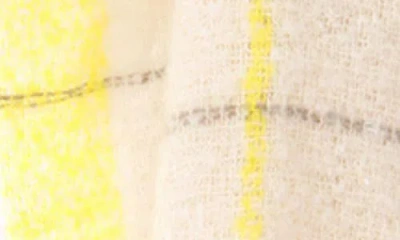 Marcus Adler Color Pop Plaid Scarf In Multi