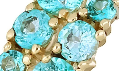 Bony Levy Color Bypass Topaz Stackable Ring In Gold